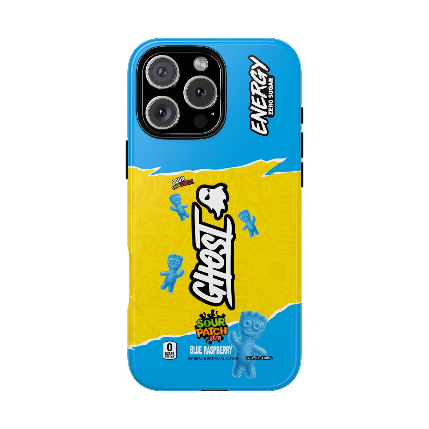 Ghost Energy Sour Patch iPhone Case - Unique Design Inspired by Energy Drinks, Outstanding Colors, Full Protection, Scratch Resistant, High Quality Material, Dynamic & Individual Street Style (Copy)